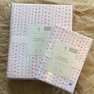 Brand New Pottery Barn Kids Twin Organic sheet set